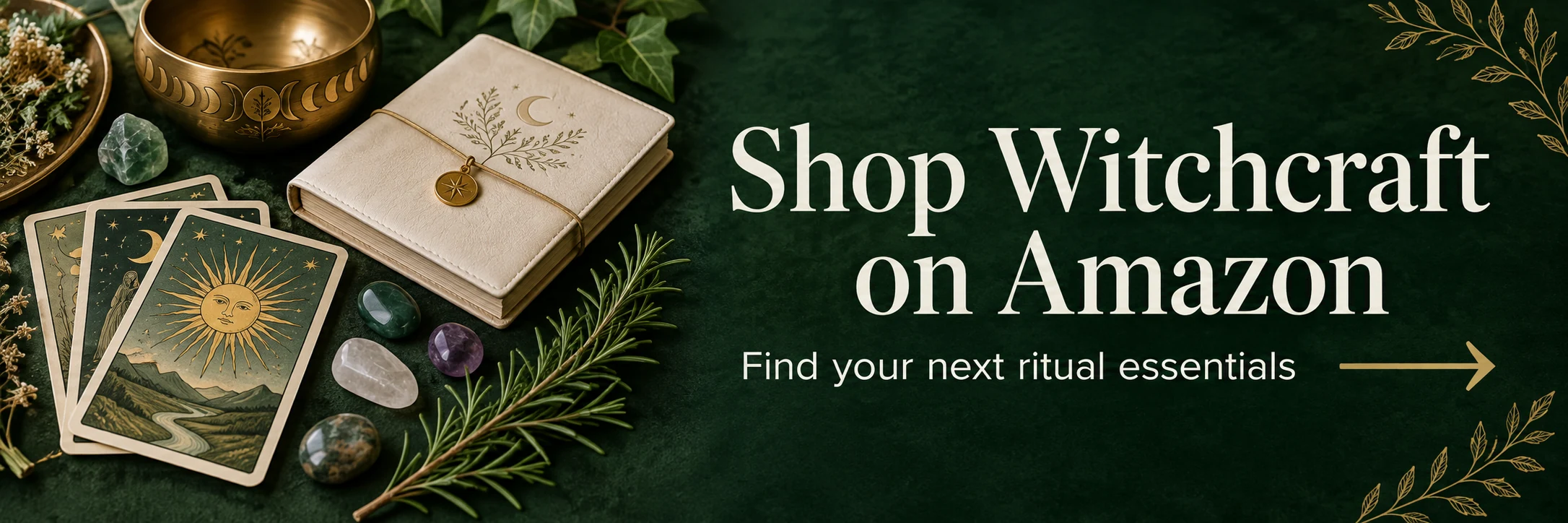 Shop Witchcraft on Amazon. Explore tools, books and ritual supplies.