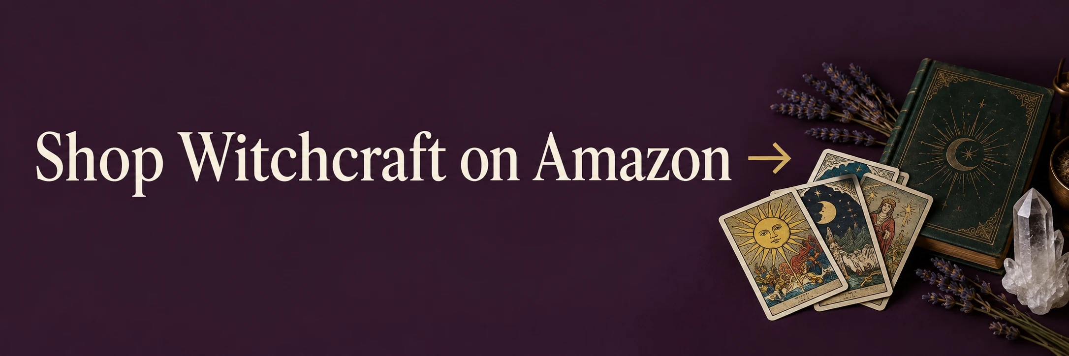 Shop Witchcraft on Amazon. Explore tools, books and ritual supplies.