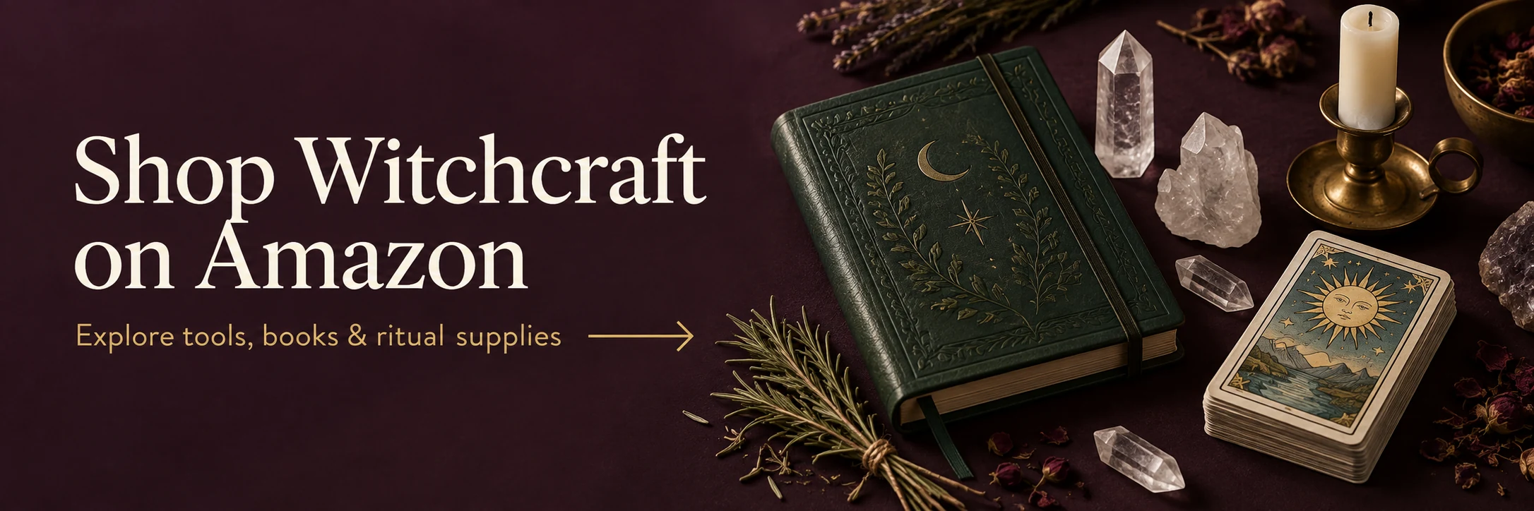 Shop Witchcraft on Amazon. Explore tools, books and ritual supplies.
