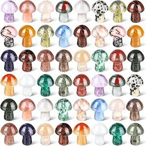 Mushroom Gemstone Sculpture