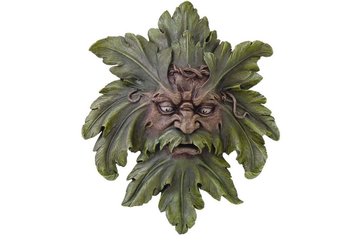 Large Celtic Green Man Wall Hanging