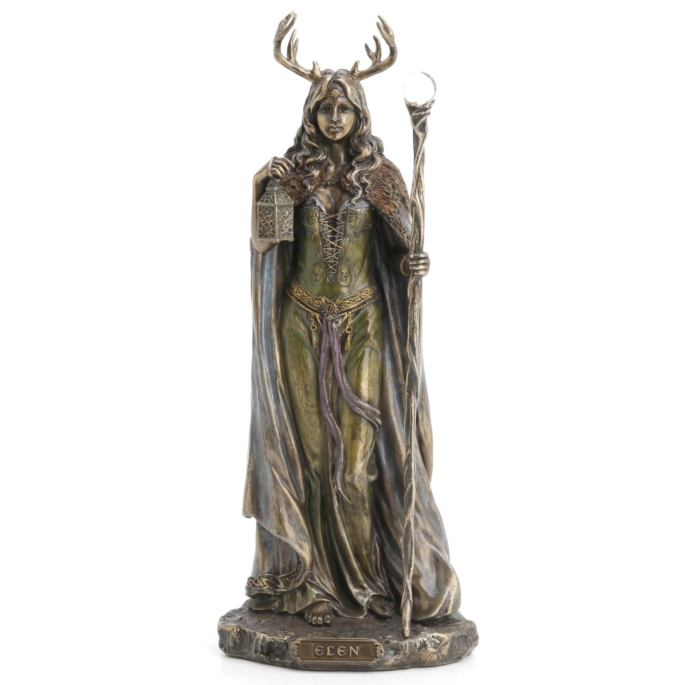 Elen of the Ways Pagan Goddess Sculpture